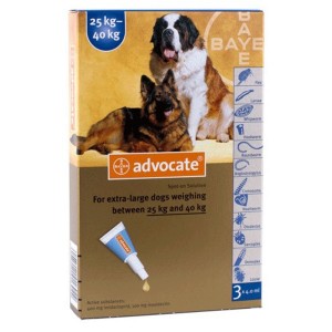 Bayer Advocate Spot On For Dogs (25kg - 40kg)